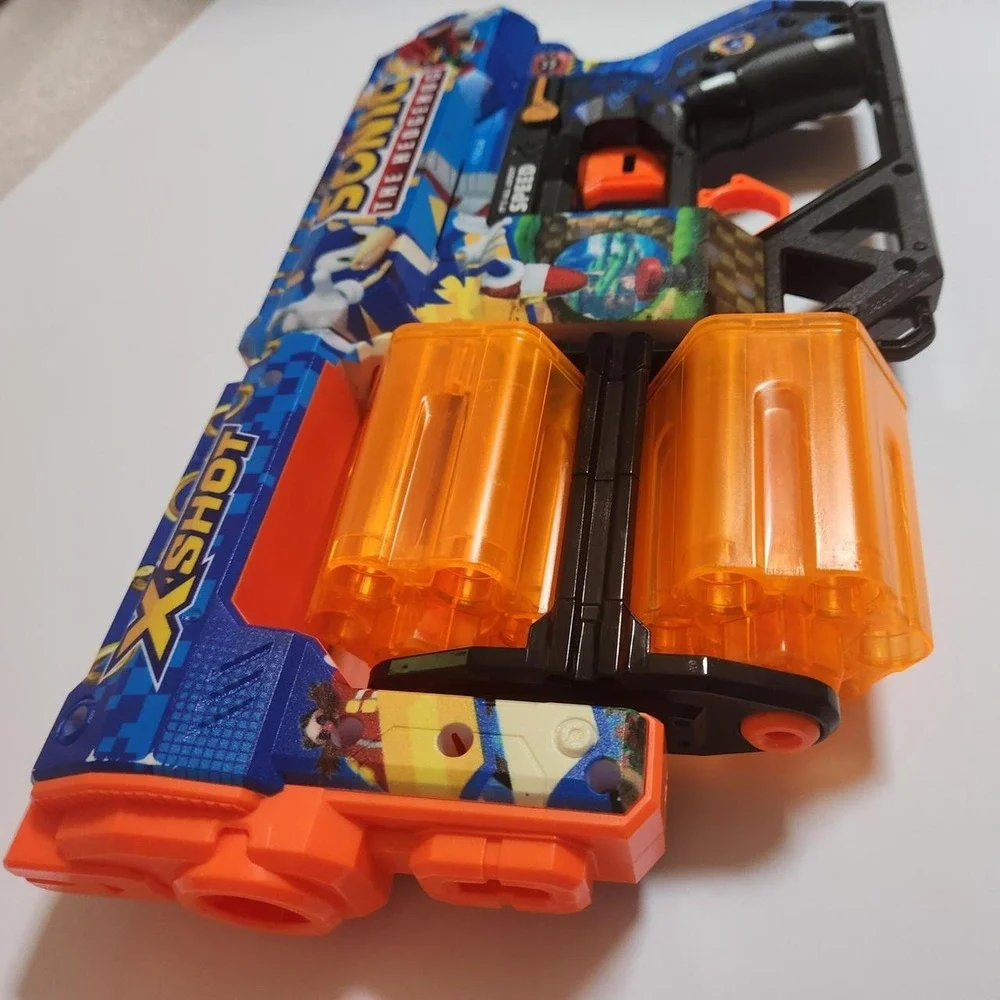 The Zuru X-Shot Skins Sonic the Hedgehog Blaster Toy gun